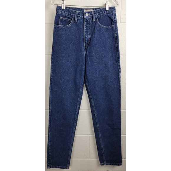 Vtg Guess Jeans USA High Rise Mom Jeans 1050Lg Long‎ sz 30 - Picture 1 of 8